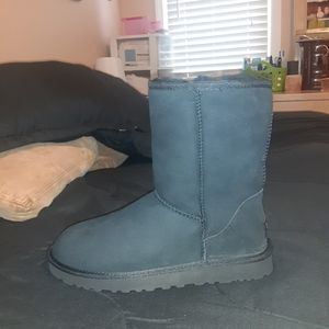 Short Black Ugg Boots Size 8